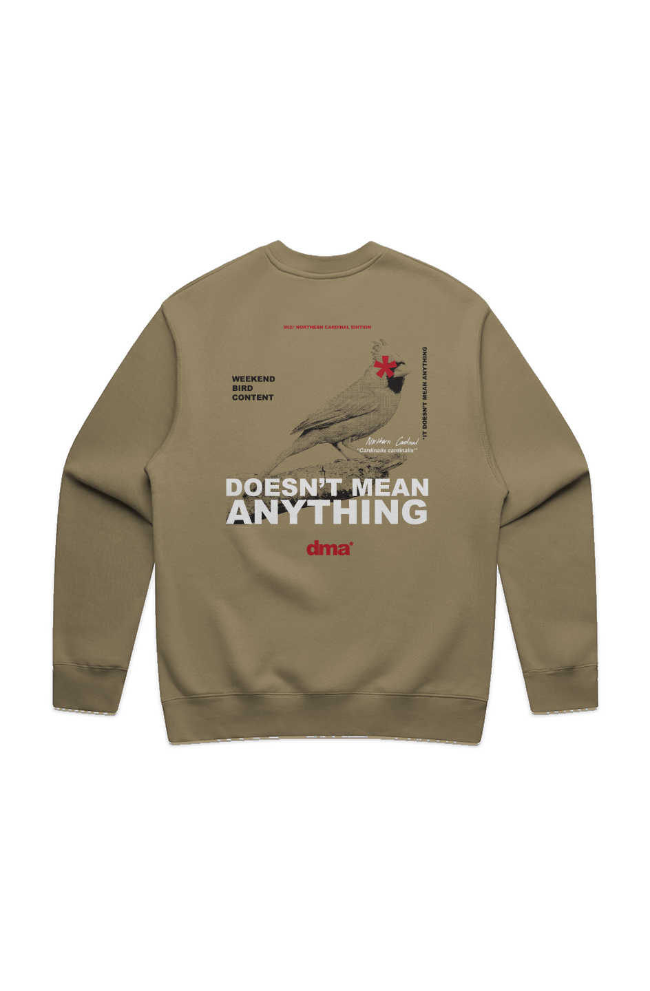 Edition 002 Northern Cardinal Crew Neck